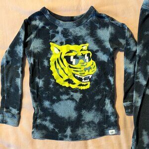 Baby GAP Kids Long Sleeve PJs - Tye Dye Cool Tiger